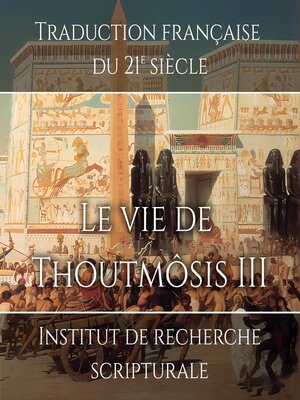 cover image of La vie de Thoutmôsis III